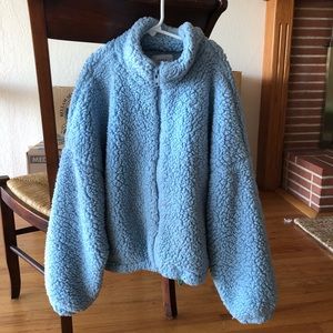 Urban Outfitters Sherpa Zip Up